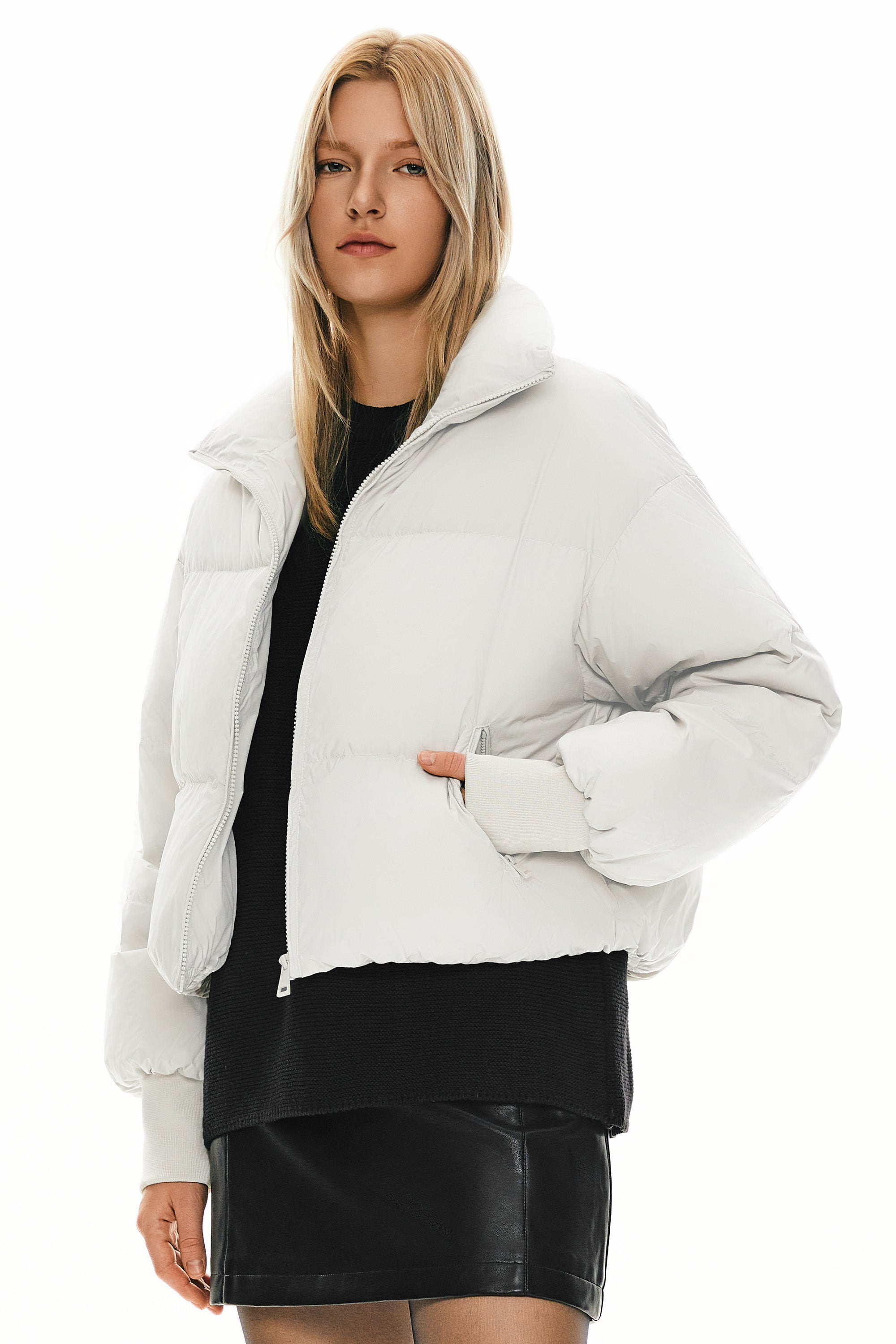 Dela |Classics Short Oversized Down Coat