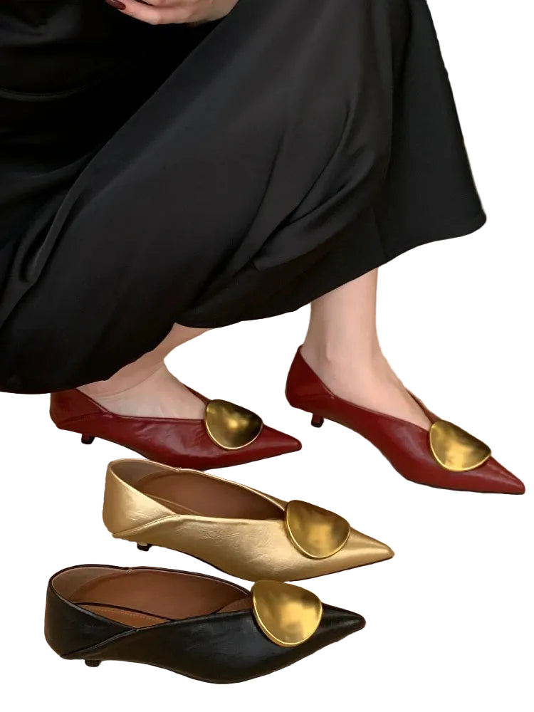 Zila - Icon Disc Point Pumps