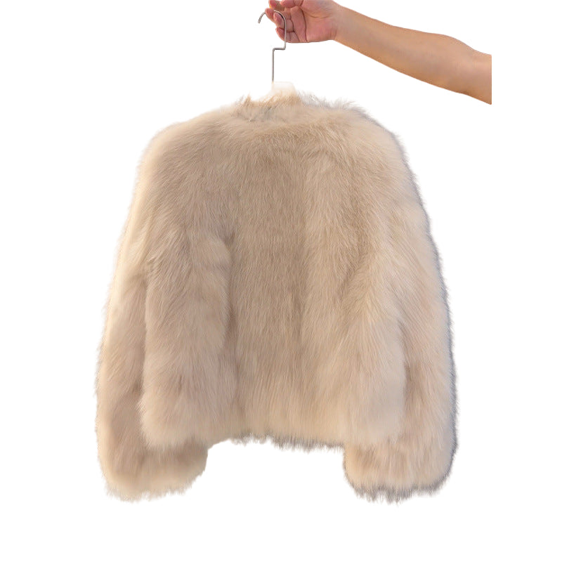 Aurelia Luxe faux fur jacket