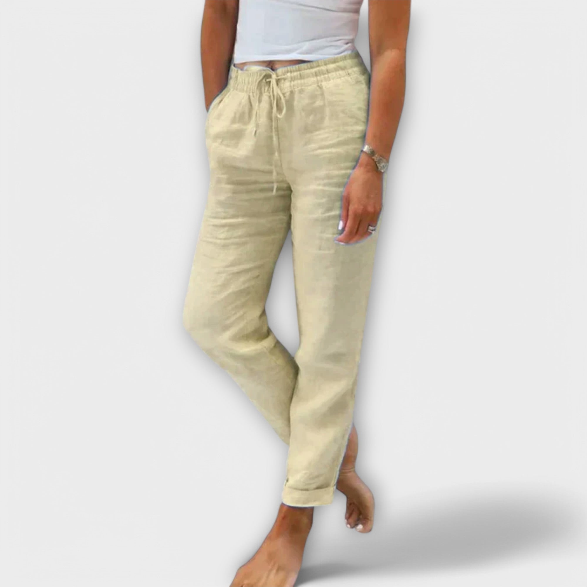 Stacey - Lightweight linen pants