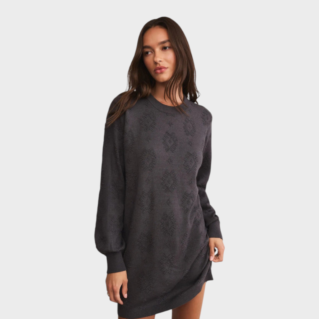 Aileen | Jacquard Mini Dress