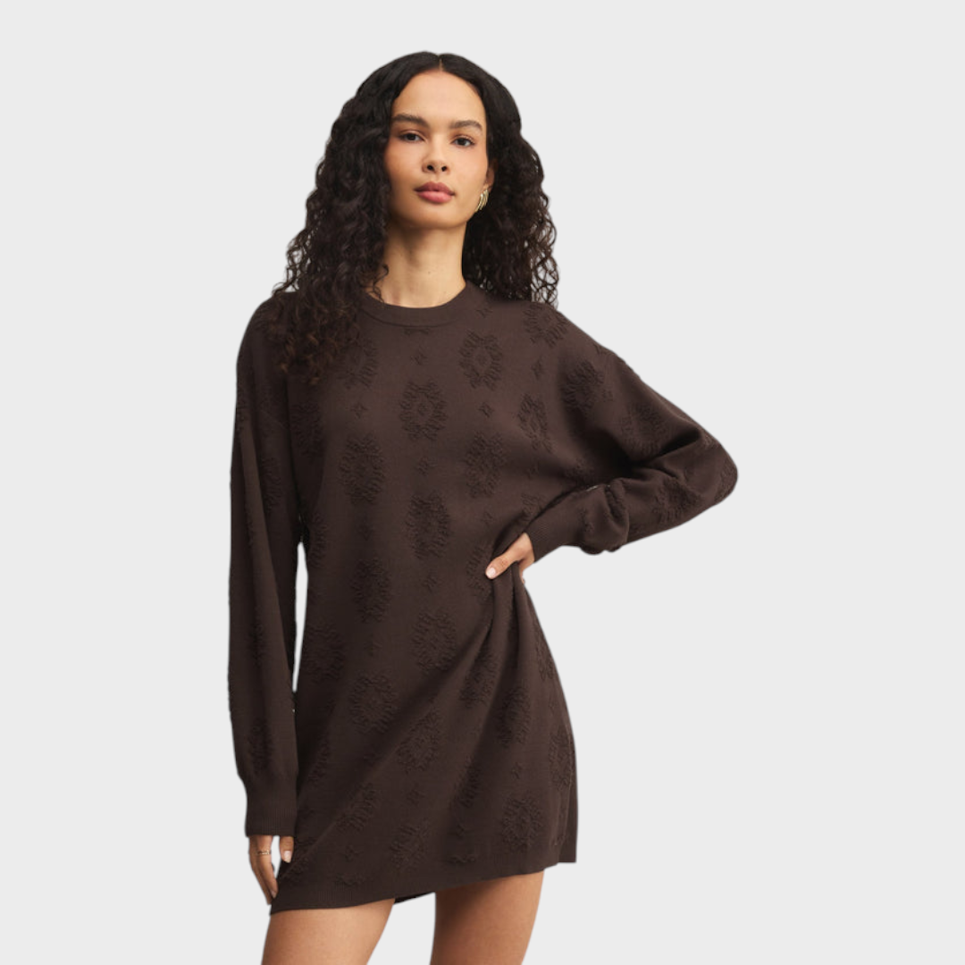 Jaelynn | Mini Jacquard Dress