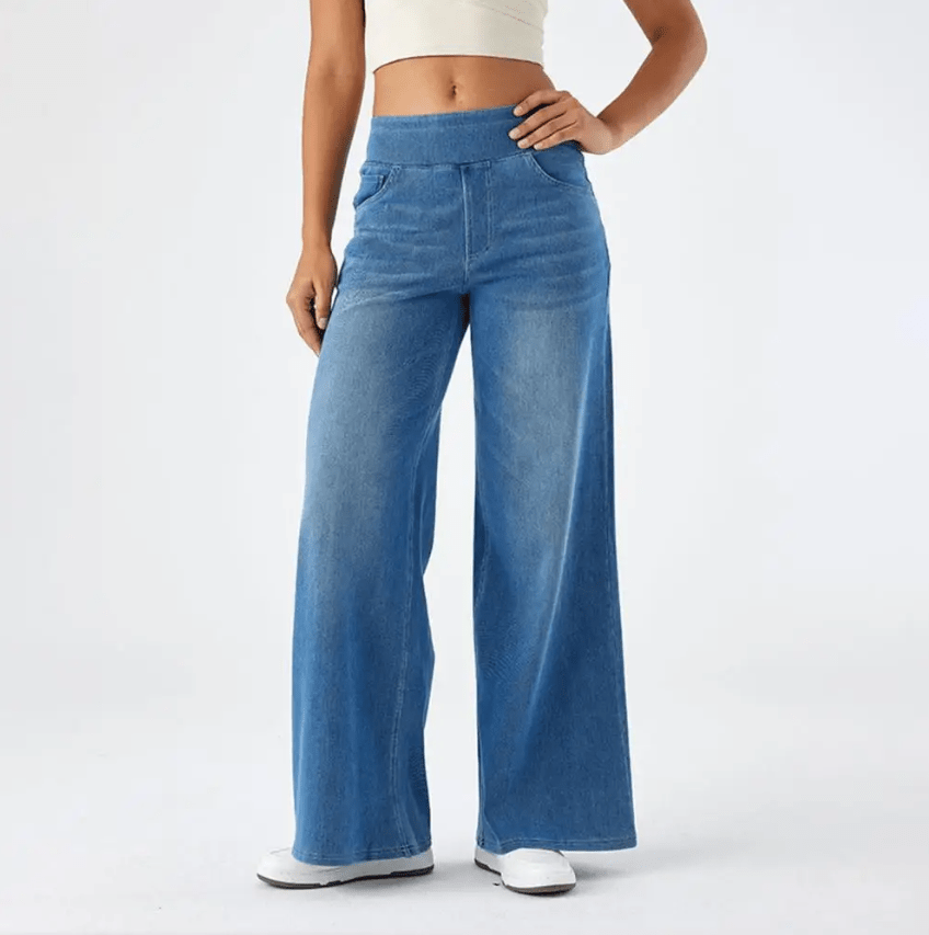Comfortable Pants with Elastic Waist
