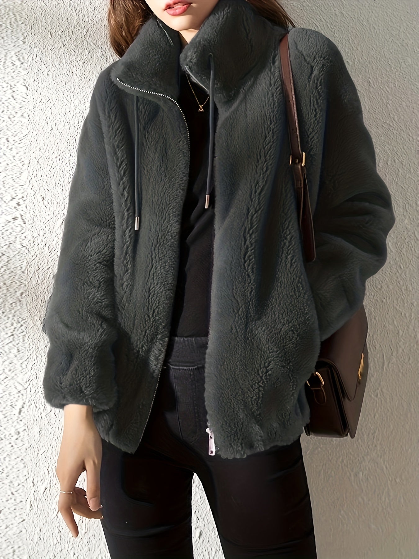 Avelora | comfortable zippered cardigan