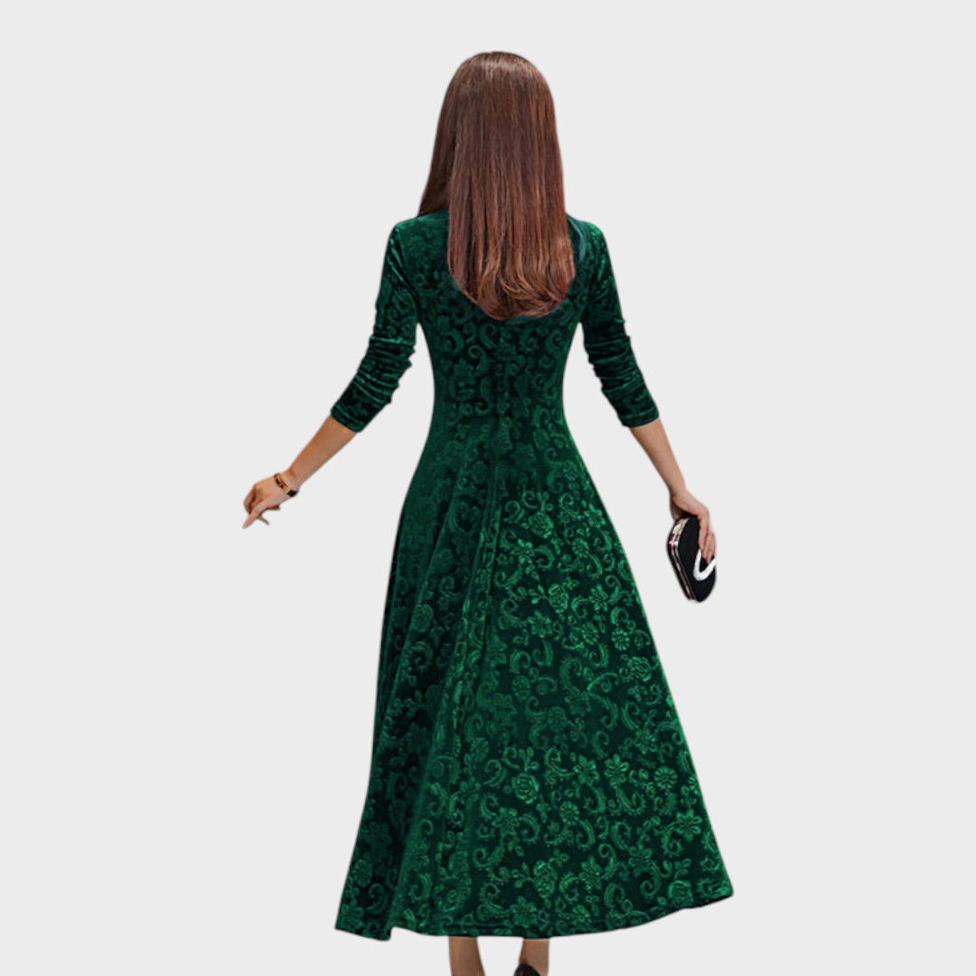 Debbie | Velvet Holiday Dress
