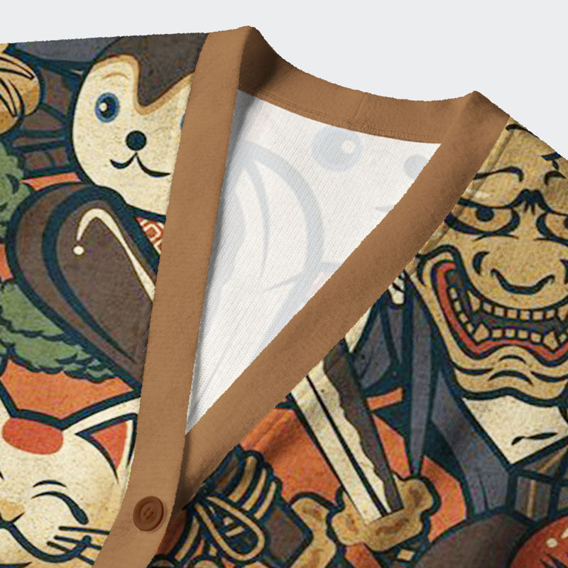 Zavi | Ugly Cardigan with Traditional Japanese Elements