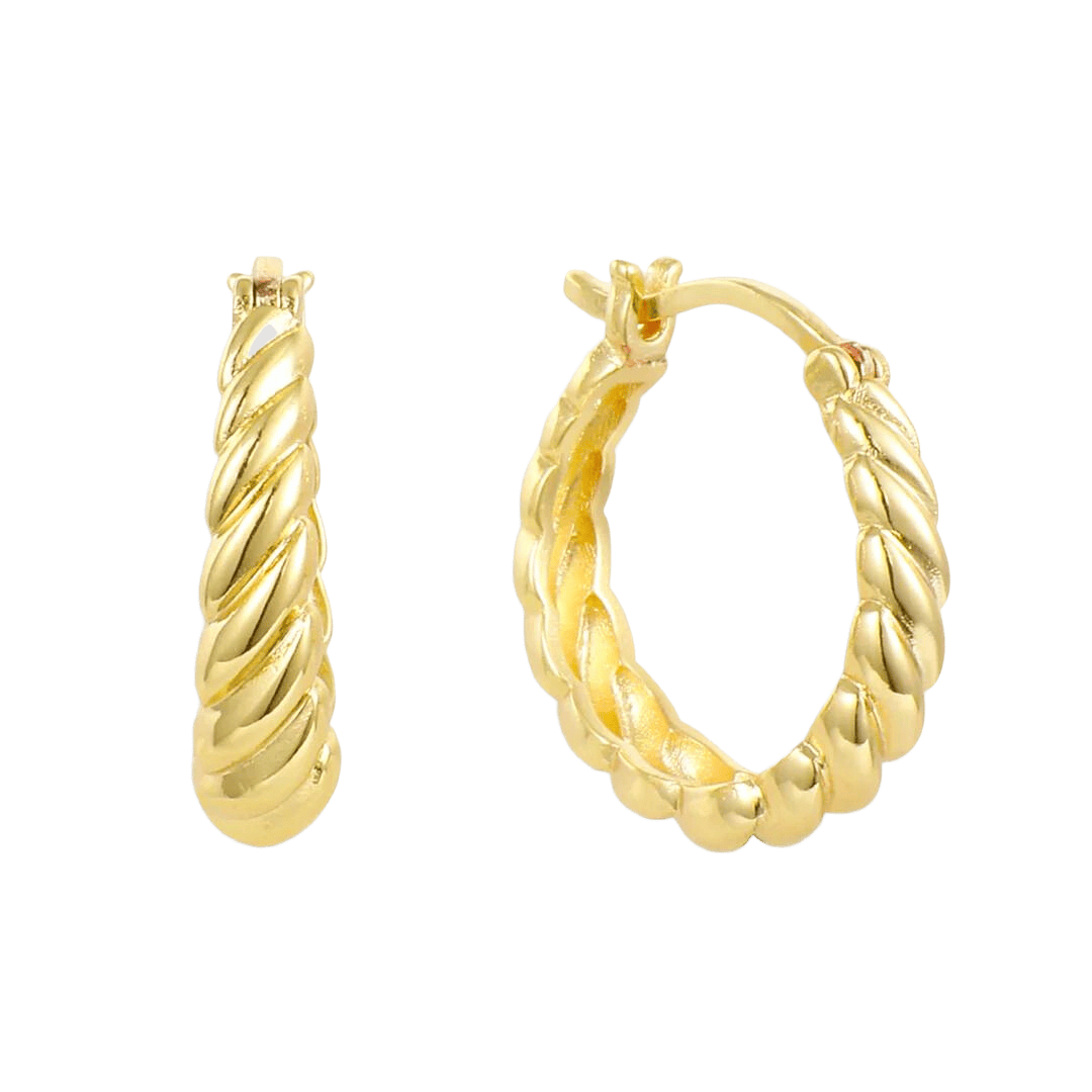 Twisted Earrings with Twist Style