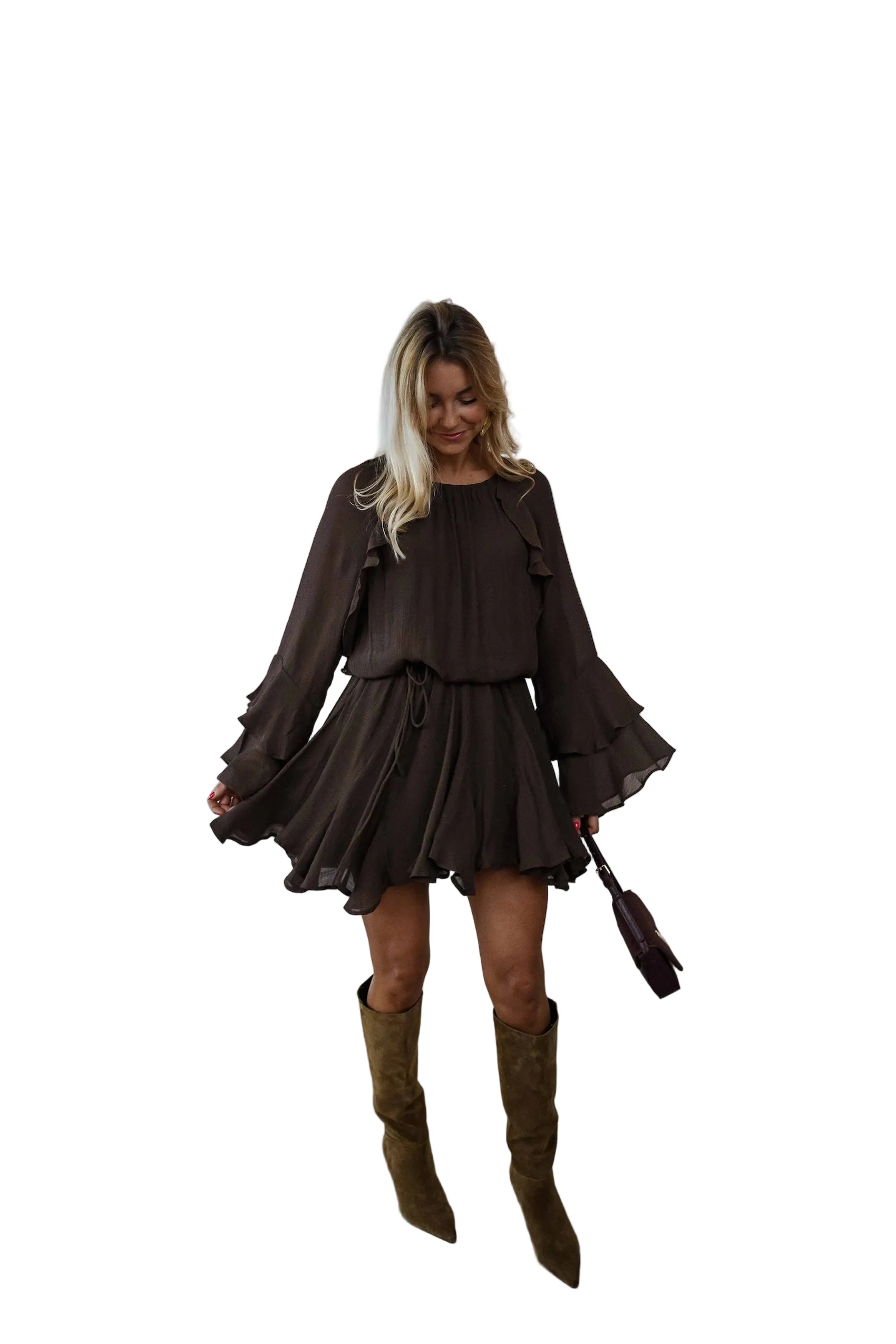 Ophie | Chocolate Audrina Dress