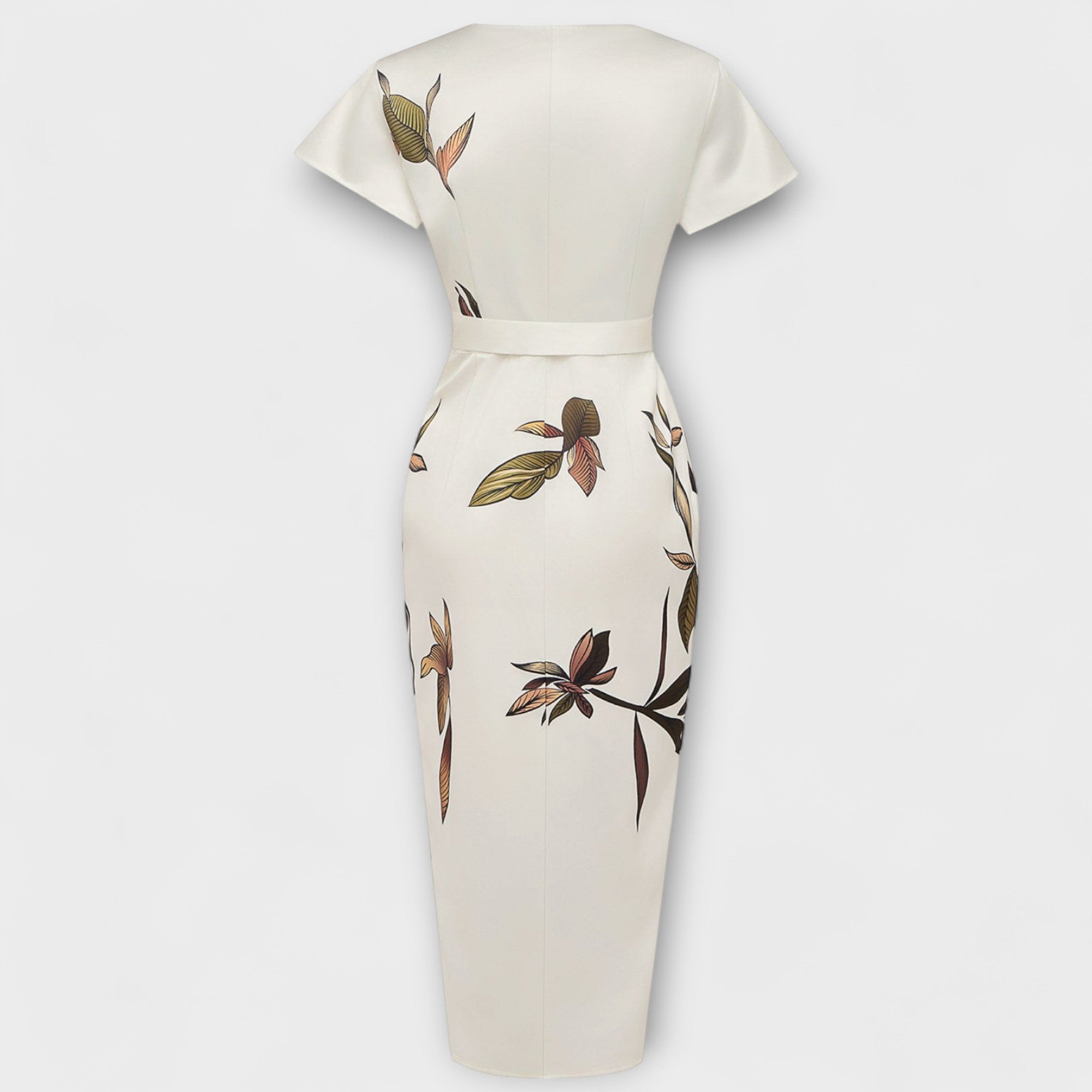 Satin A-Line Dress