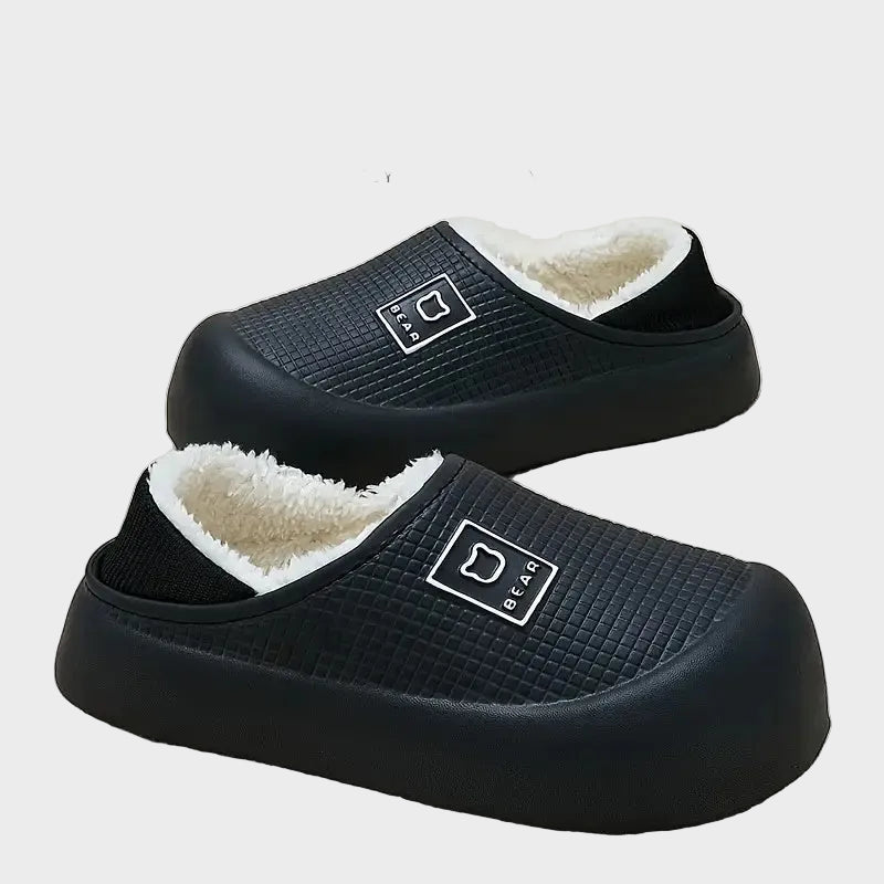 Monica Fleece-Lined Winter Slippers