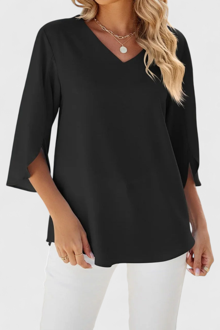 Tabitha Casual Blouse with a Comfortable Line and Elegant Style