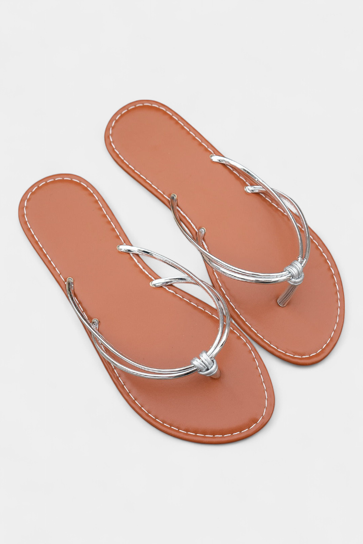 Aledia Minimalist sandals with thin synthetic straps