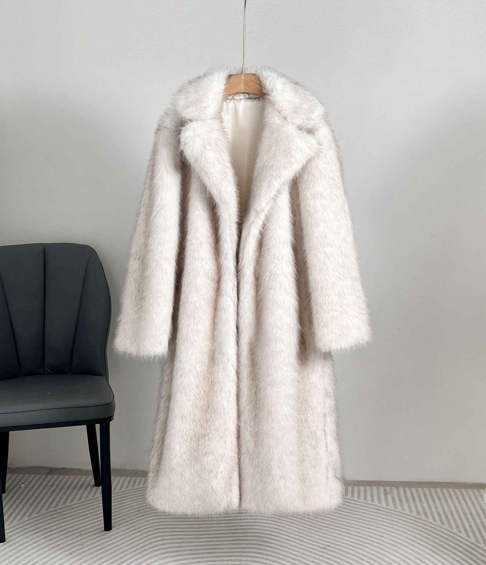 Harper - Long Faux Fur Jacket