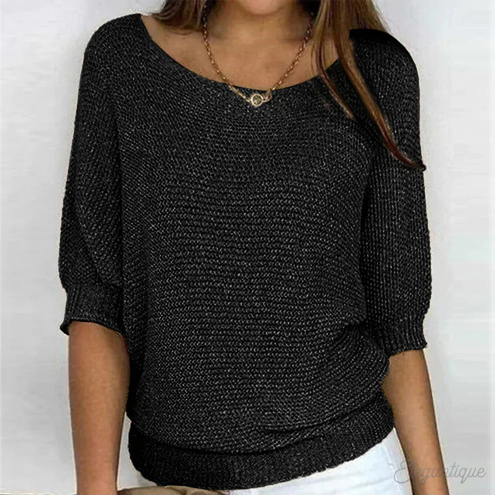 Eunice™ | Comfortable Knitted Blouse