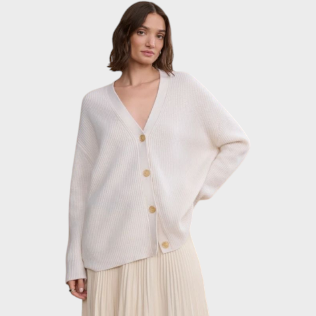 Maureen | Cocoon cashmere cardigan
