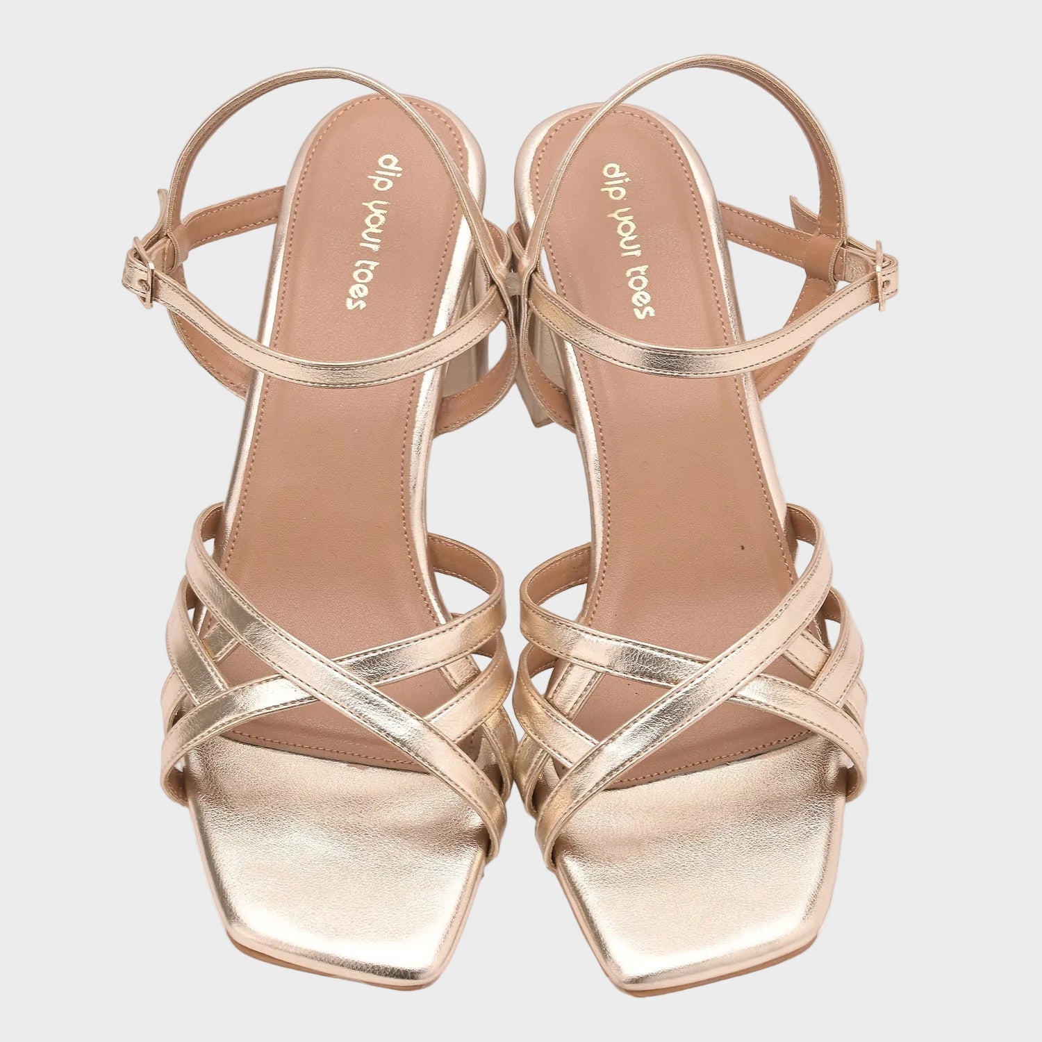 Nova - Gold sandals