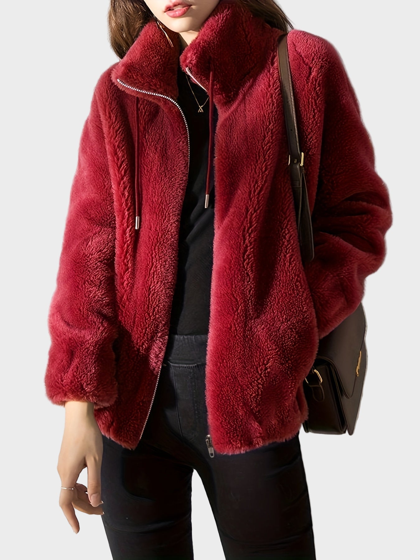 Avelora | comfortable zippered cardigan