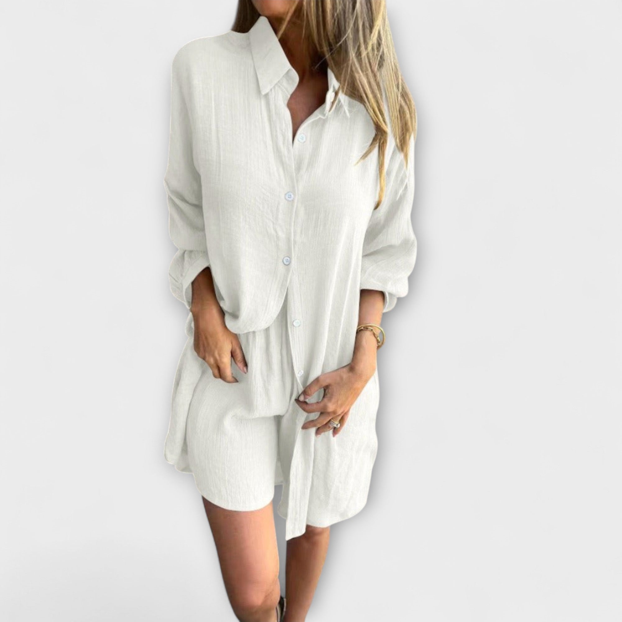 Mirabo - Blouse and shorts set