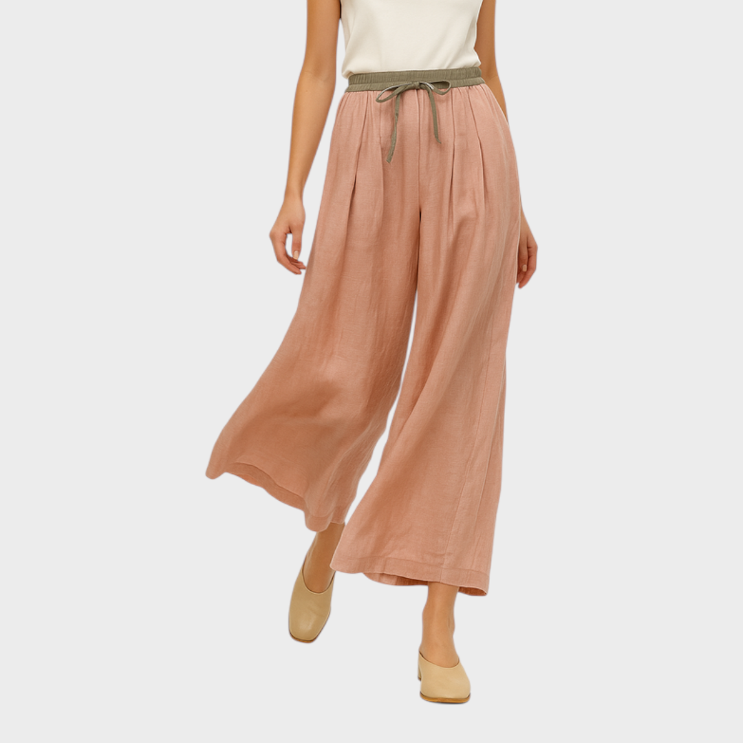 Azuella | Linen Trousers