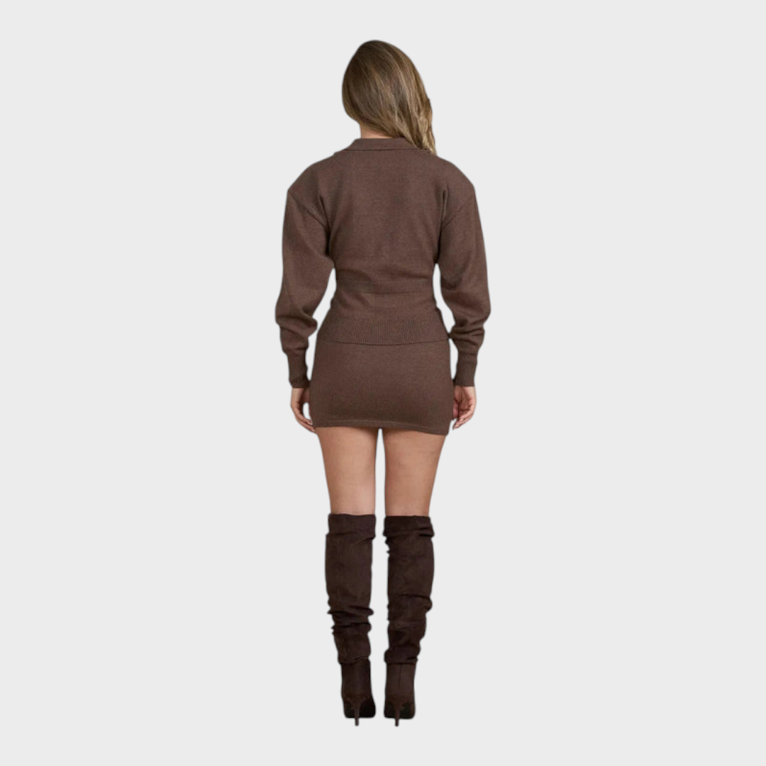 Devina | CARDIGAN | MOCHA