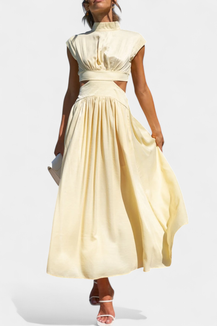 Jocelyn Side Slit Dress Set