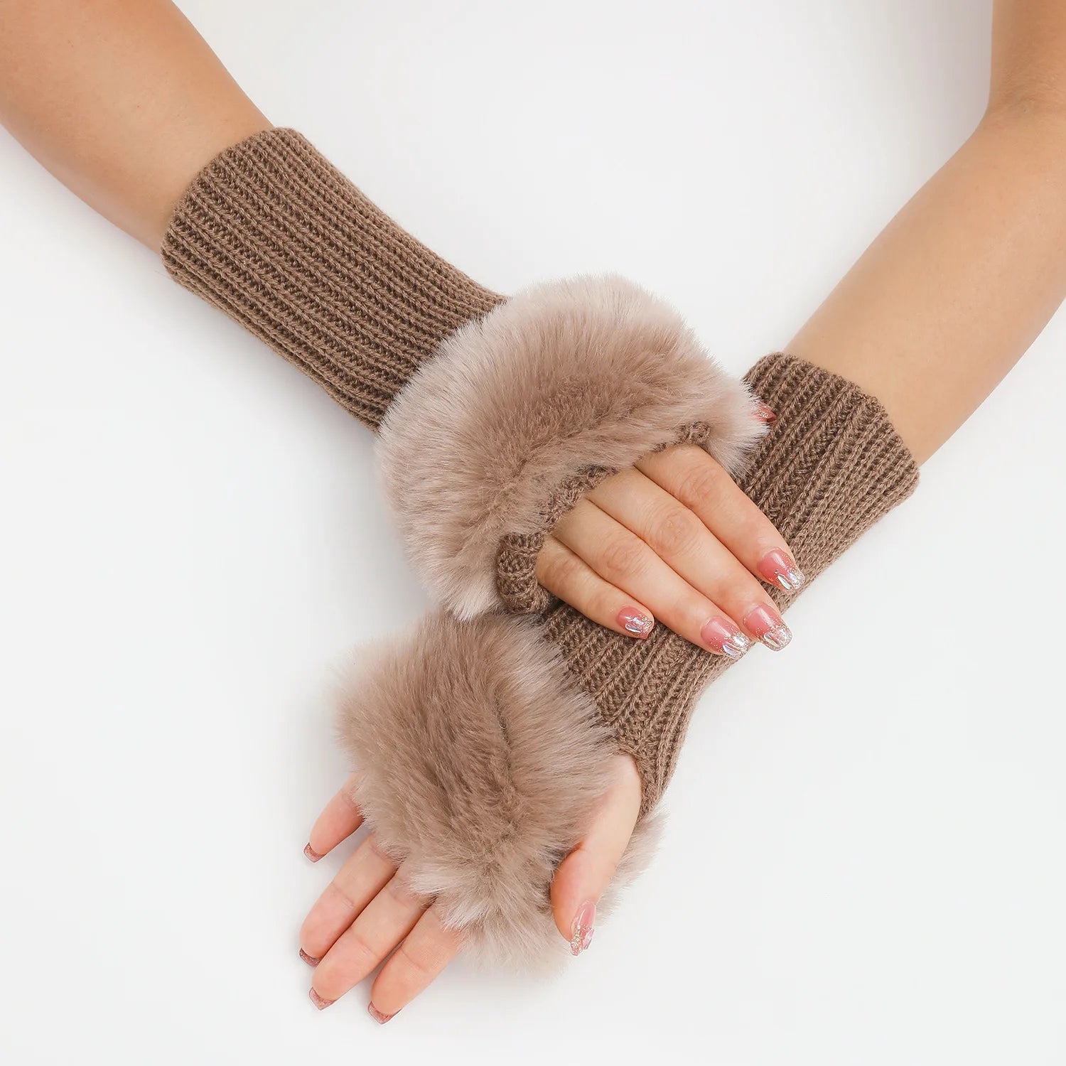 Jiria | Faux Fur Cuff Arm Warmers