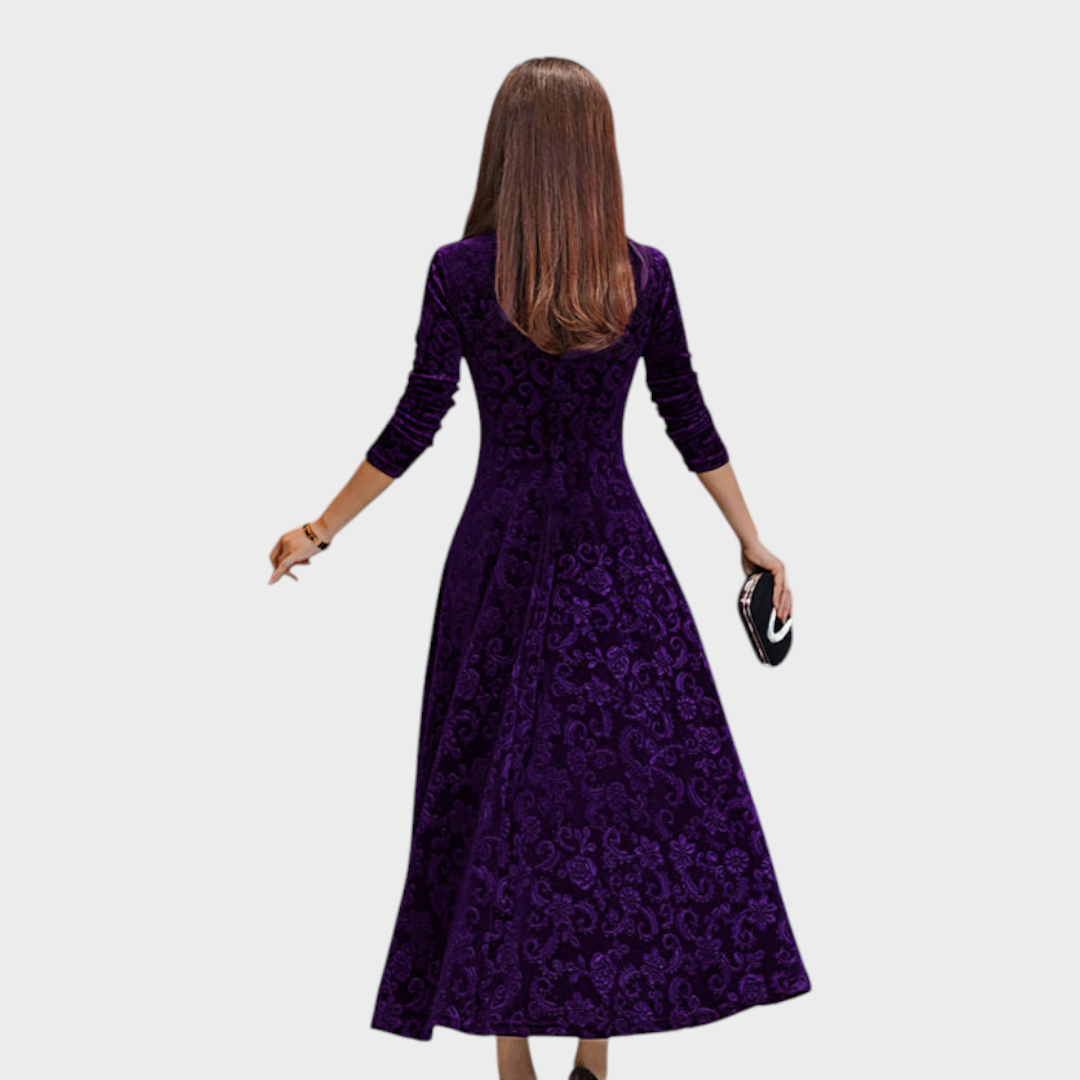 Debbie | Velvet Holiday Dress