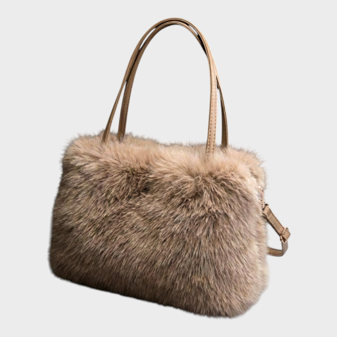 Cecelia | Siberian Aurora Handbag Made of Fur