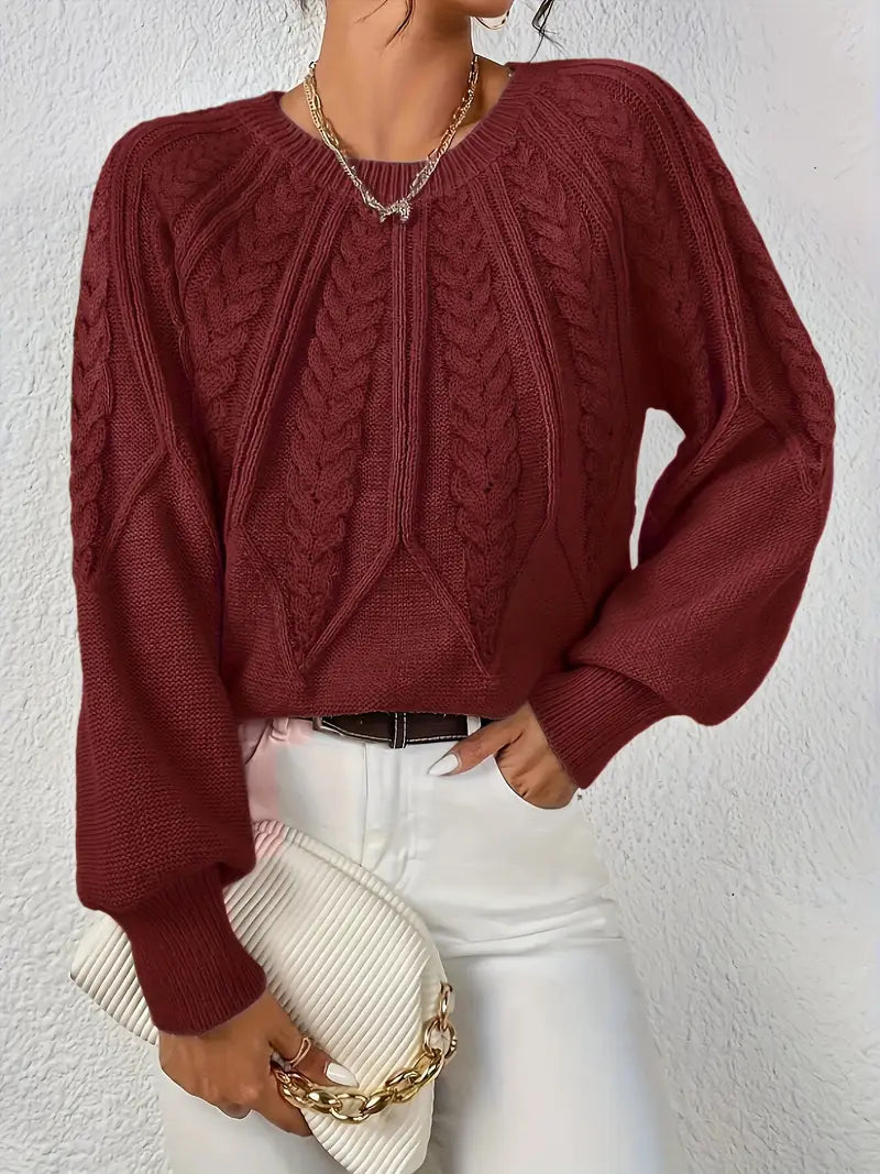 Özden - Elegant Long Sleeve Sweater