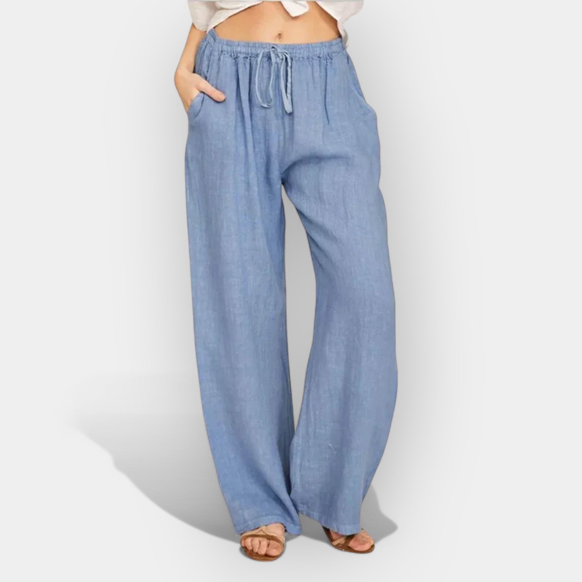 Summer Linen Pants Airy