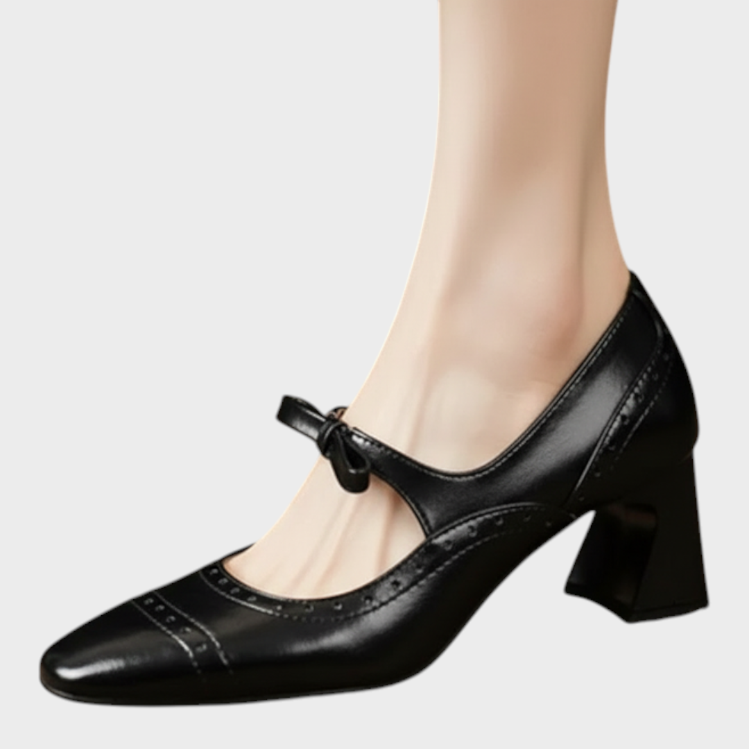 Carmella | Block Heel Mary Janes