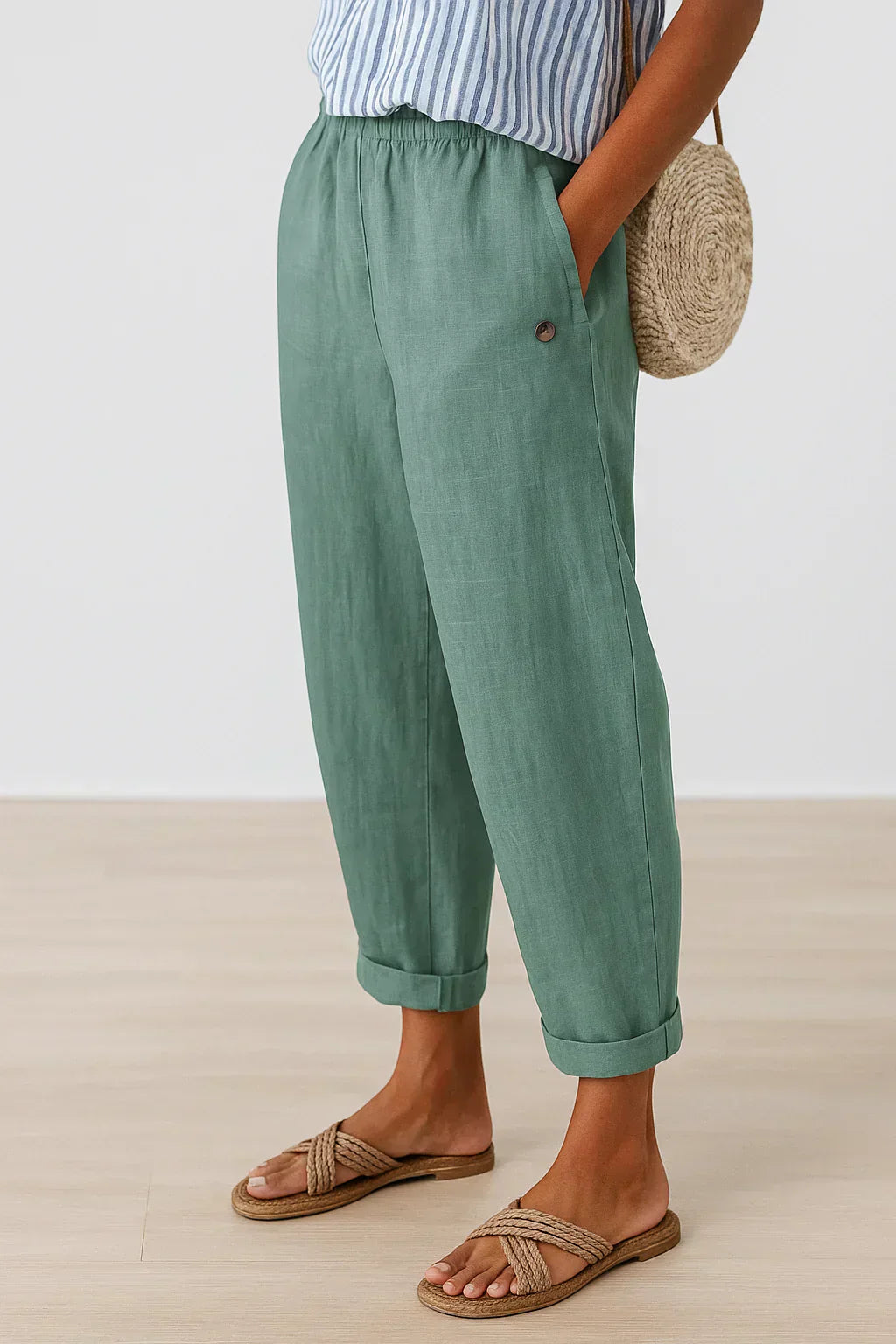 Edith | Timeless comfort in a lightweight linen and cotton blend