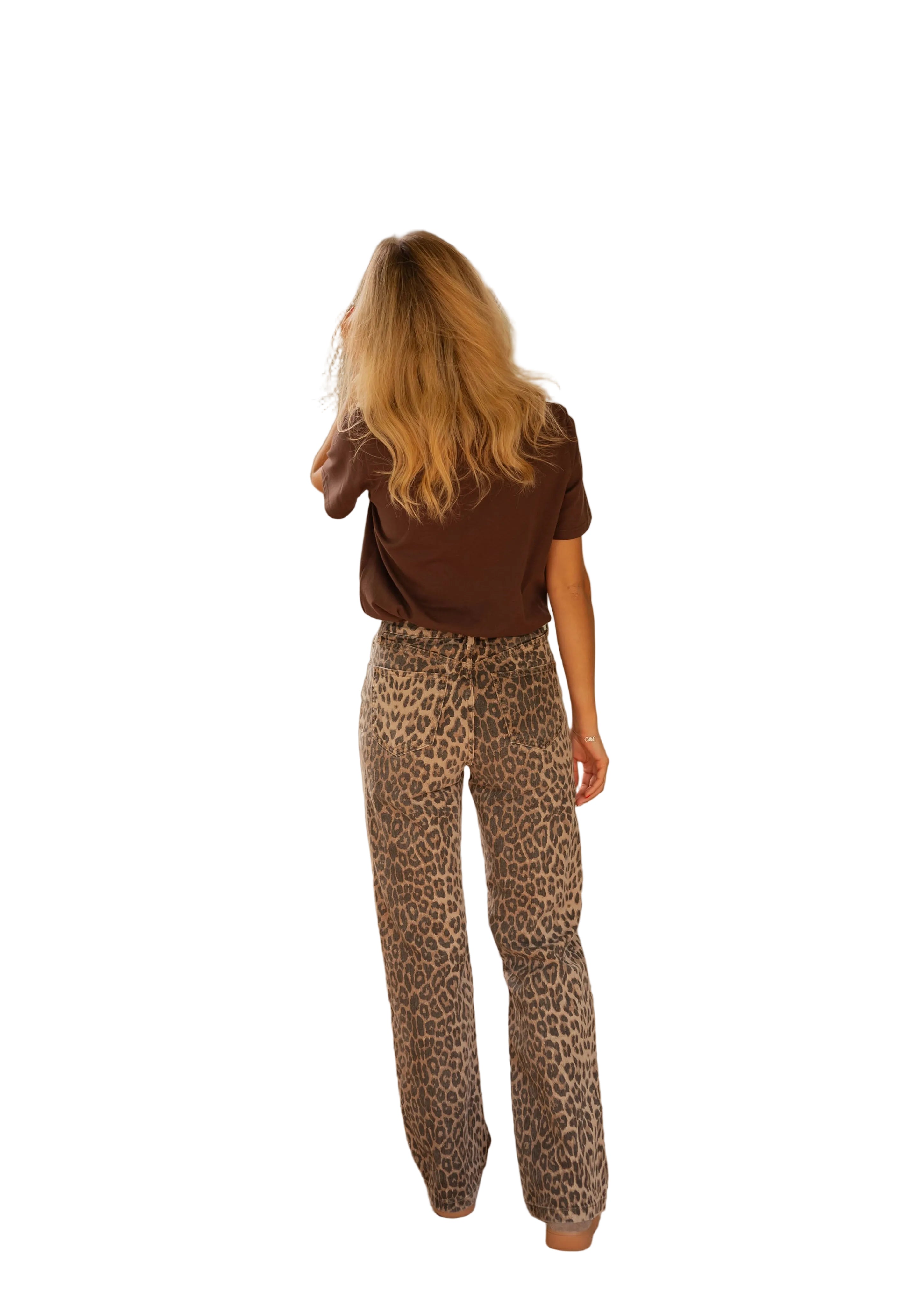 Steph | Leopard Max Jeans