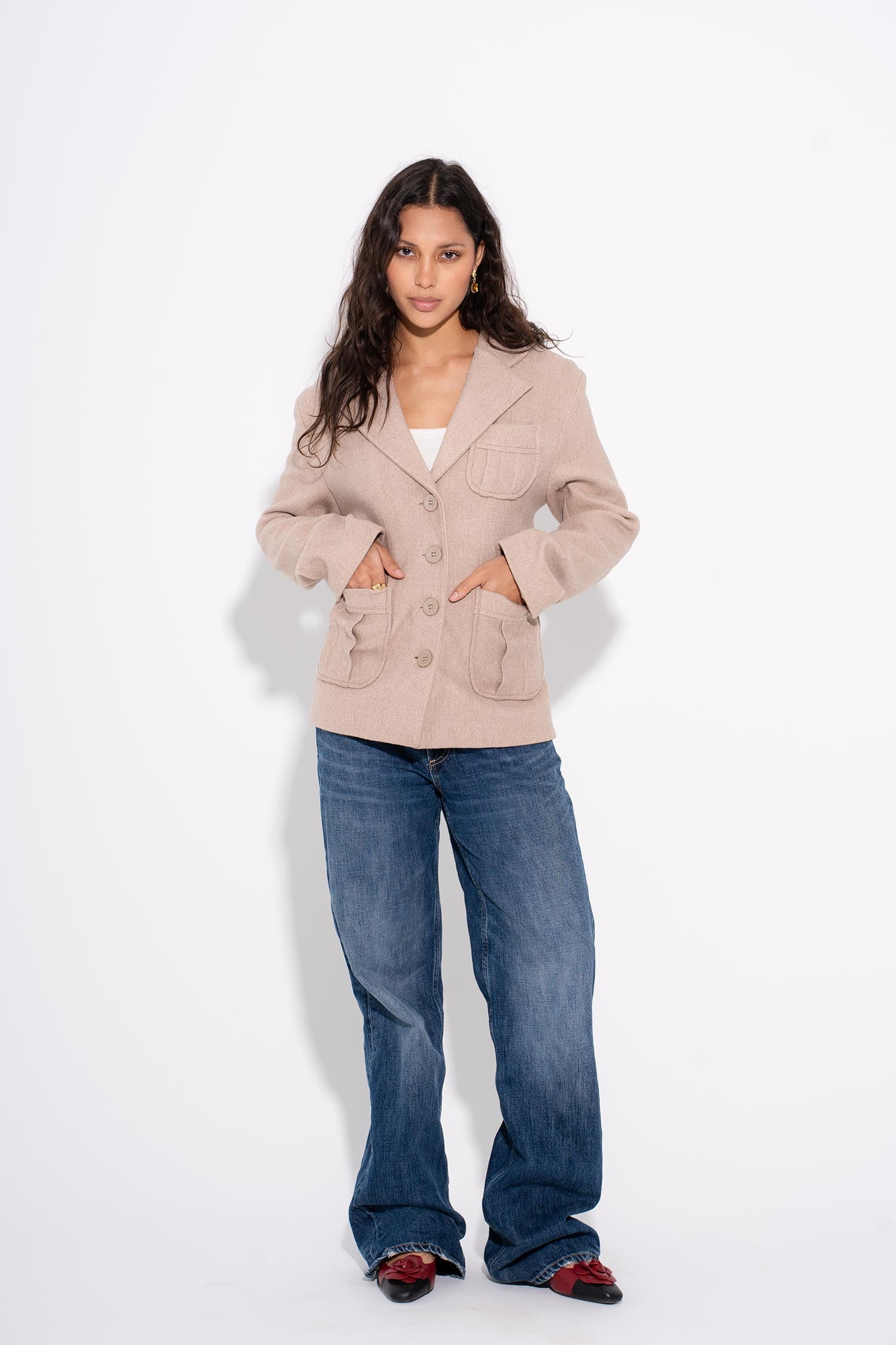 Mona - Daily Slay Blazer - Beige