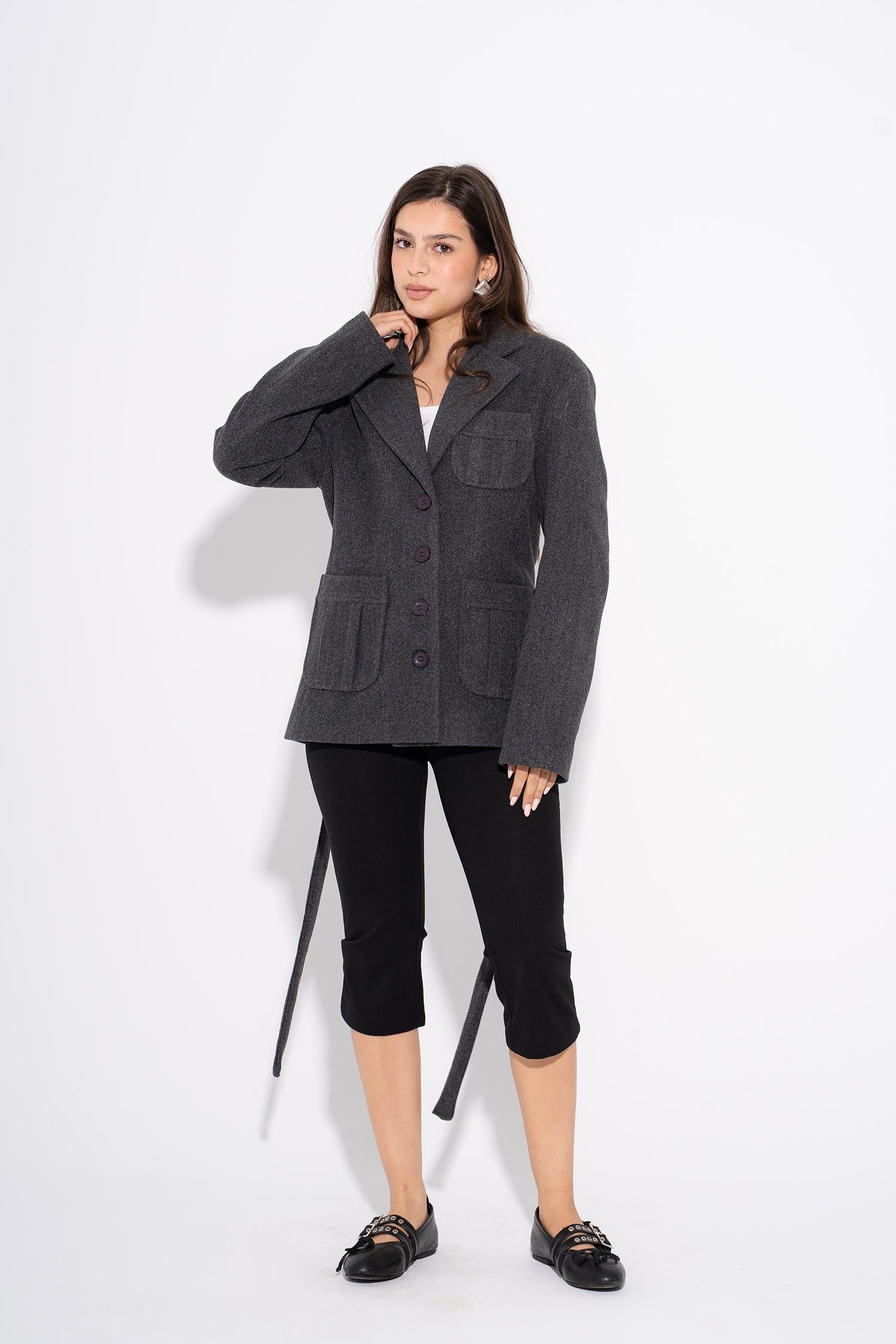 Lilo - Daily Slay Blazer - Grey