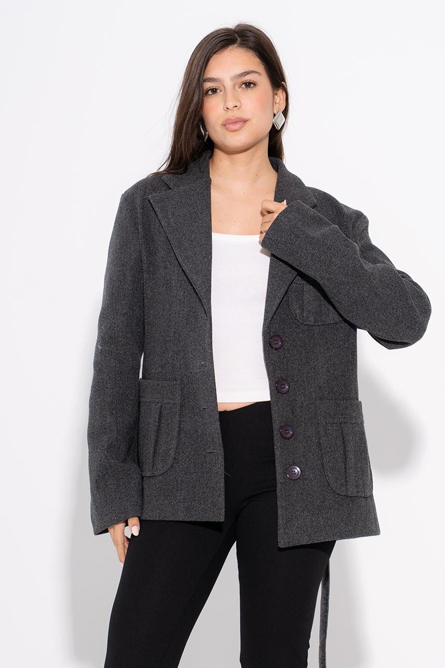 Lilo - Daily Slay Blazer - Grey