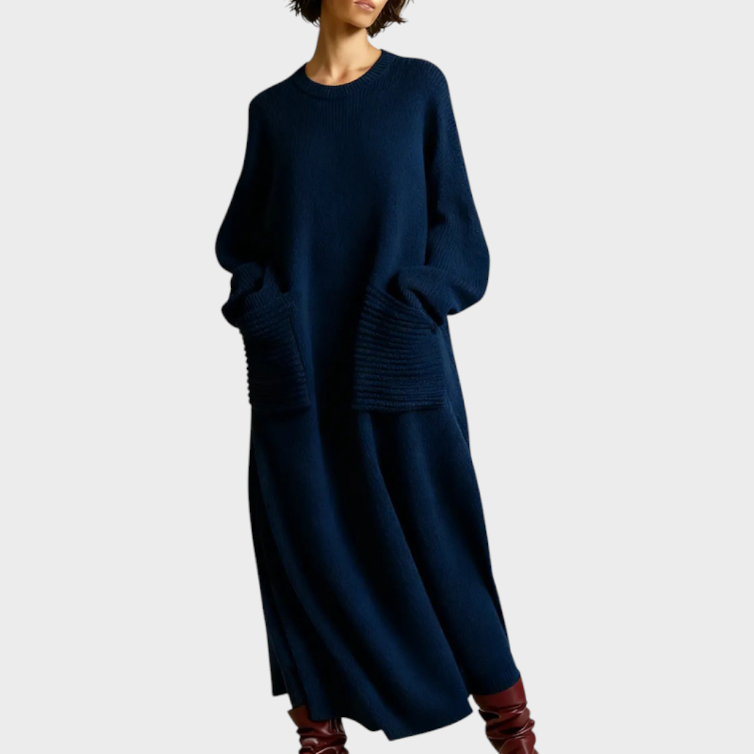 Raya | Knit-Pocket Dress