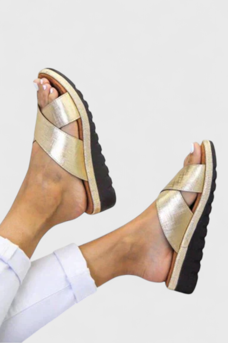 Annelym Orthopedic Wedge sandals for outdoors