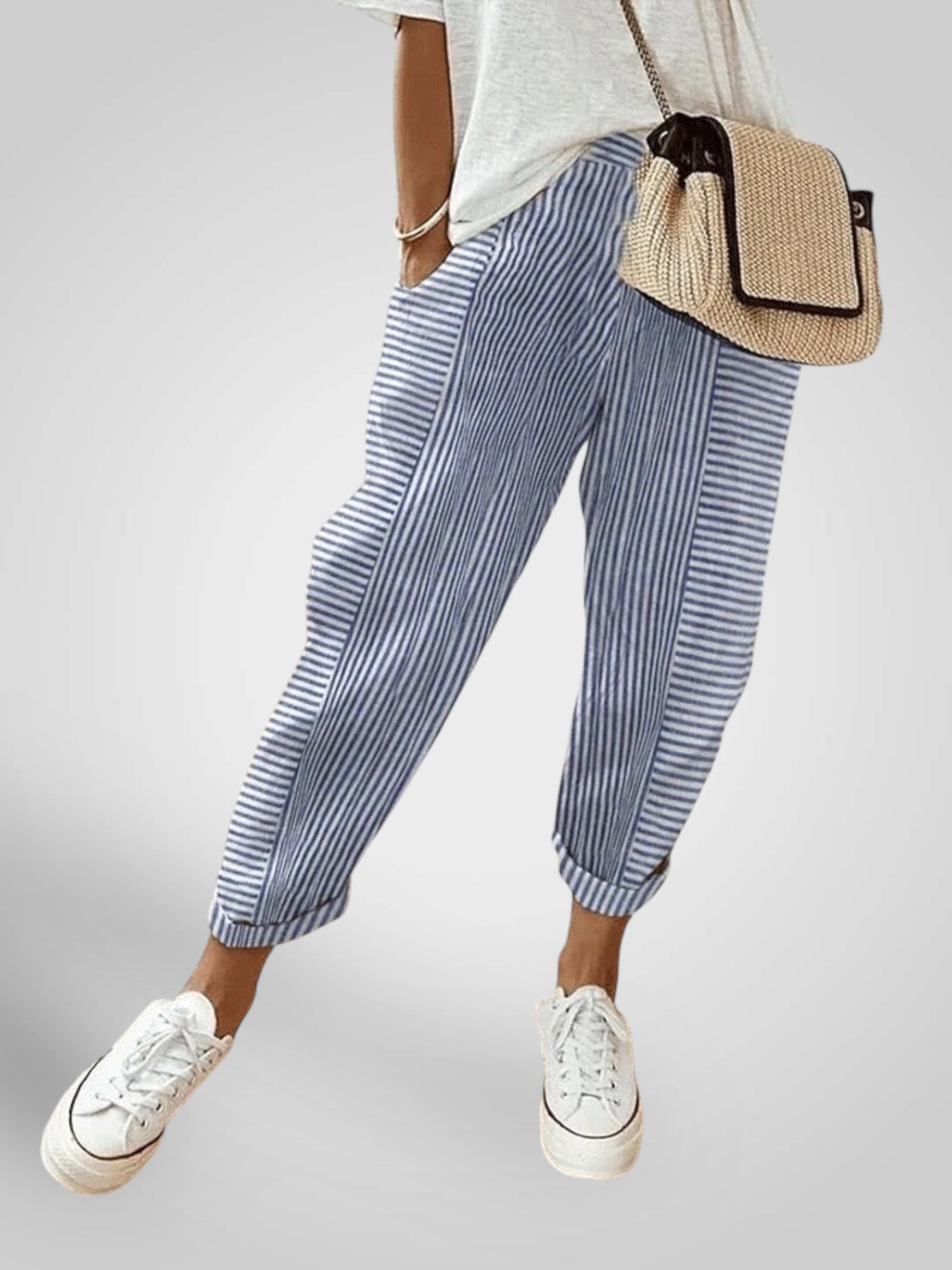 Rory | Striped Comfortable Pants