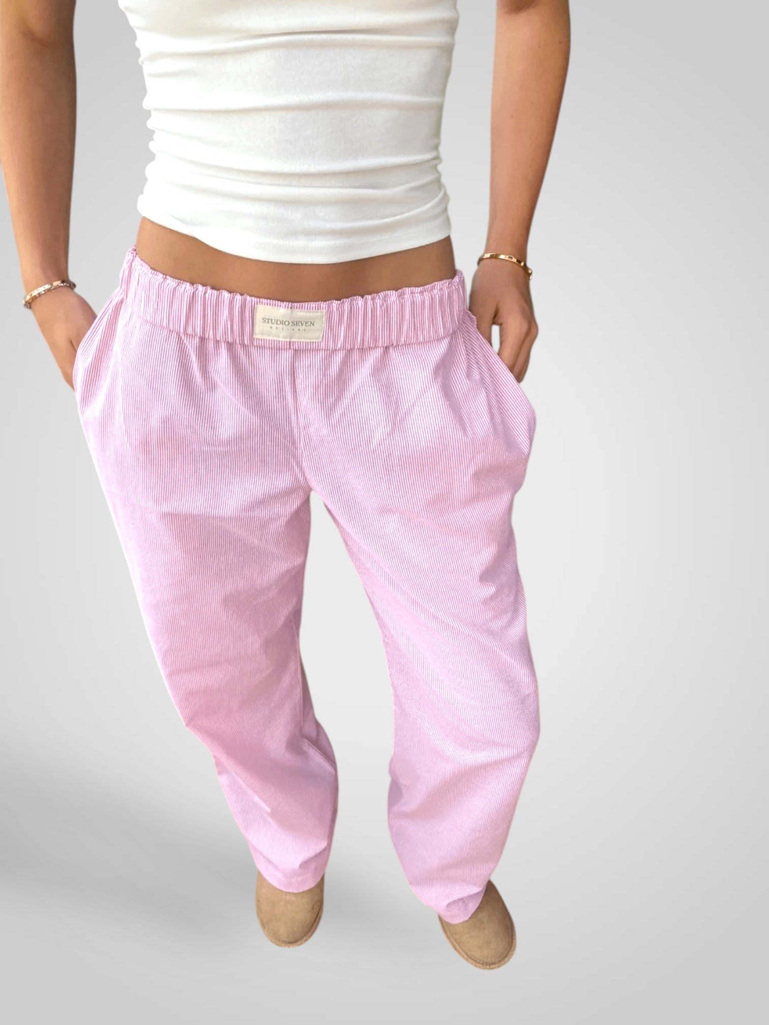 Bella | Women's Lounge Pants - Elastic Waistband