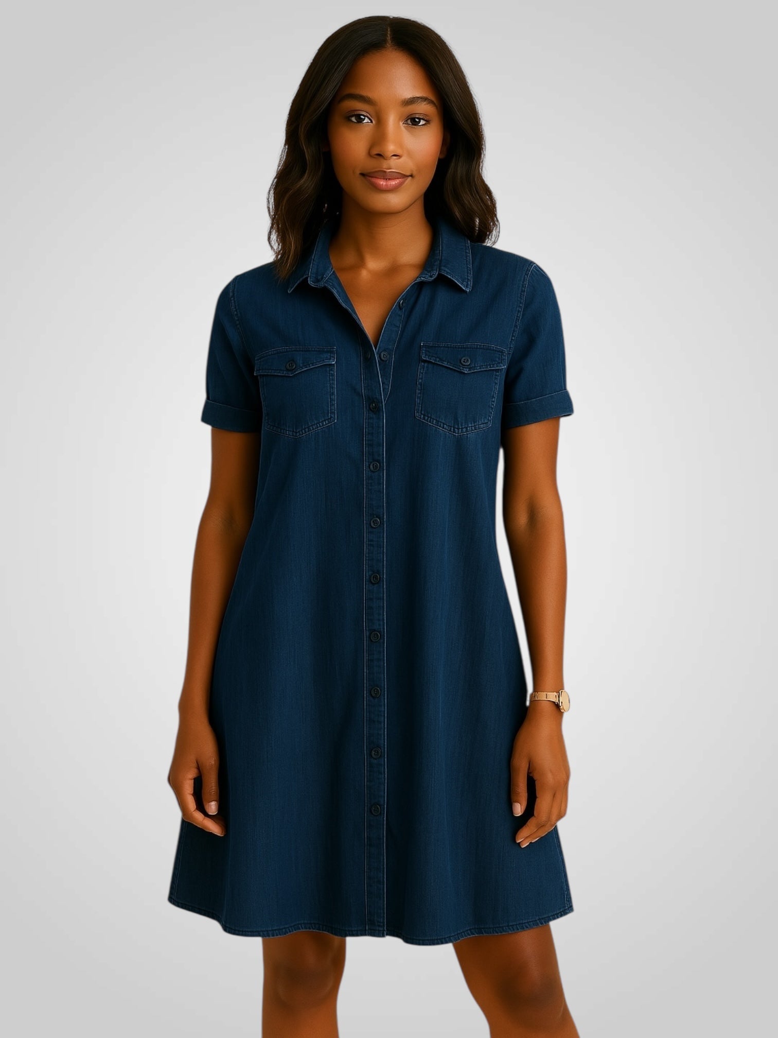 Claire | EasyFit Denim Dress