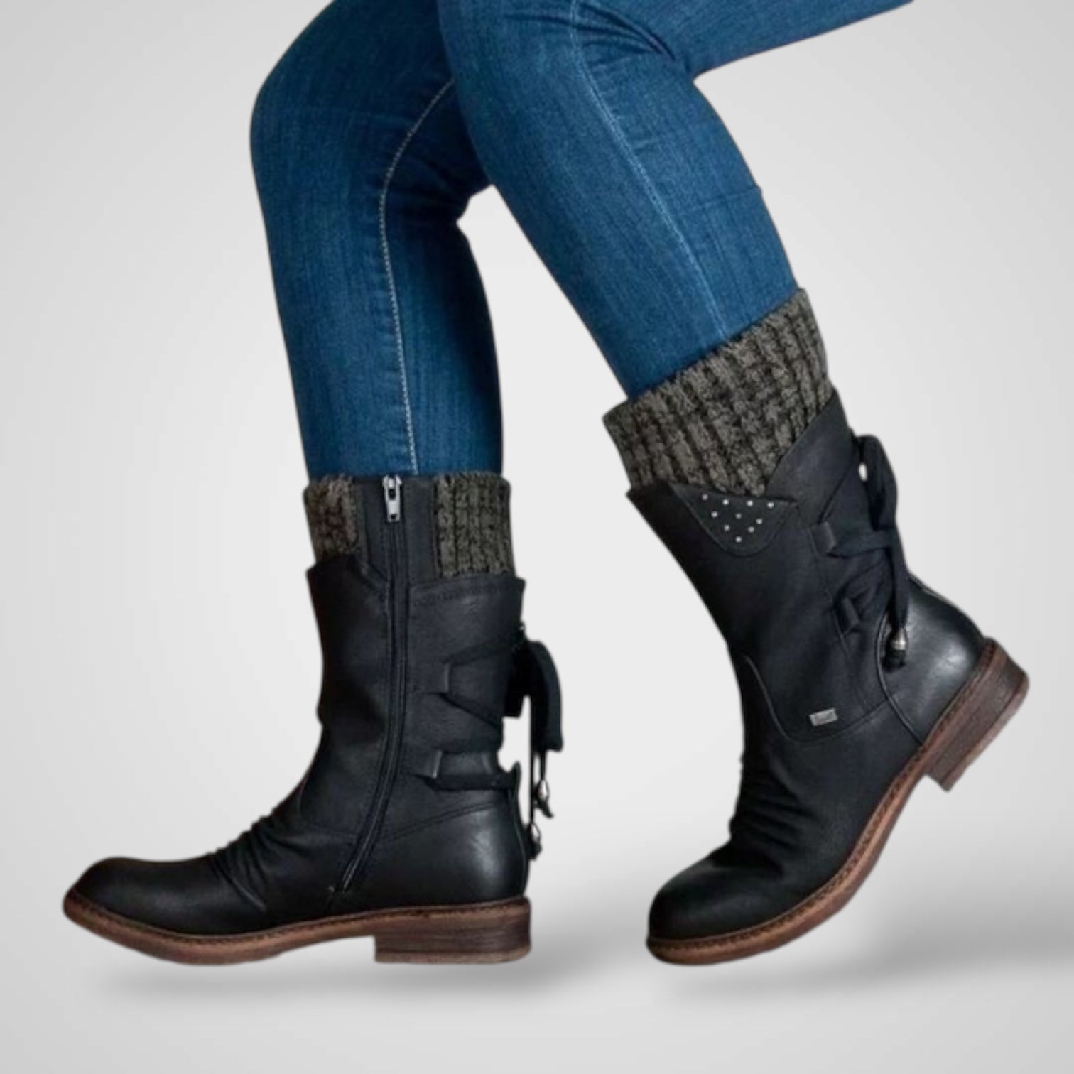Bogie | Women's Casual Boots with Side Zippers