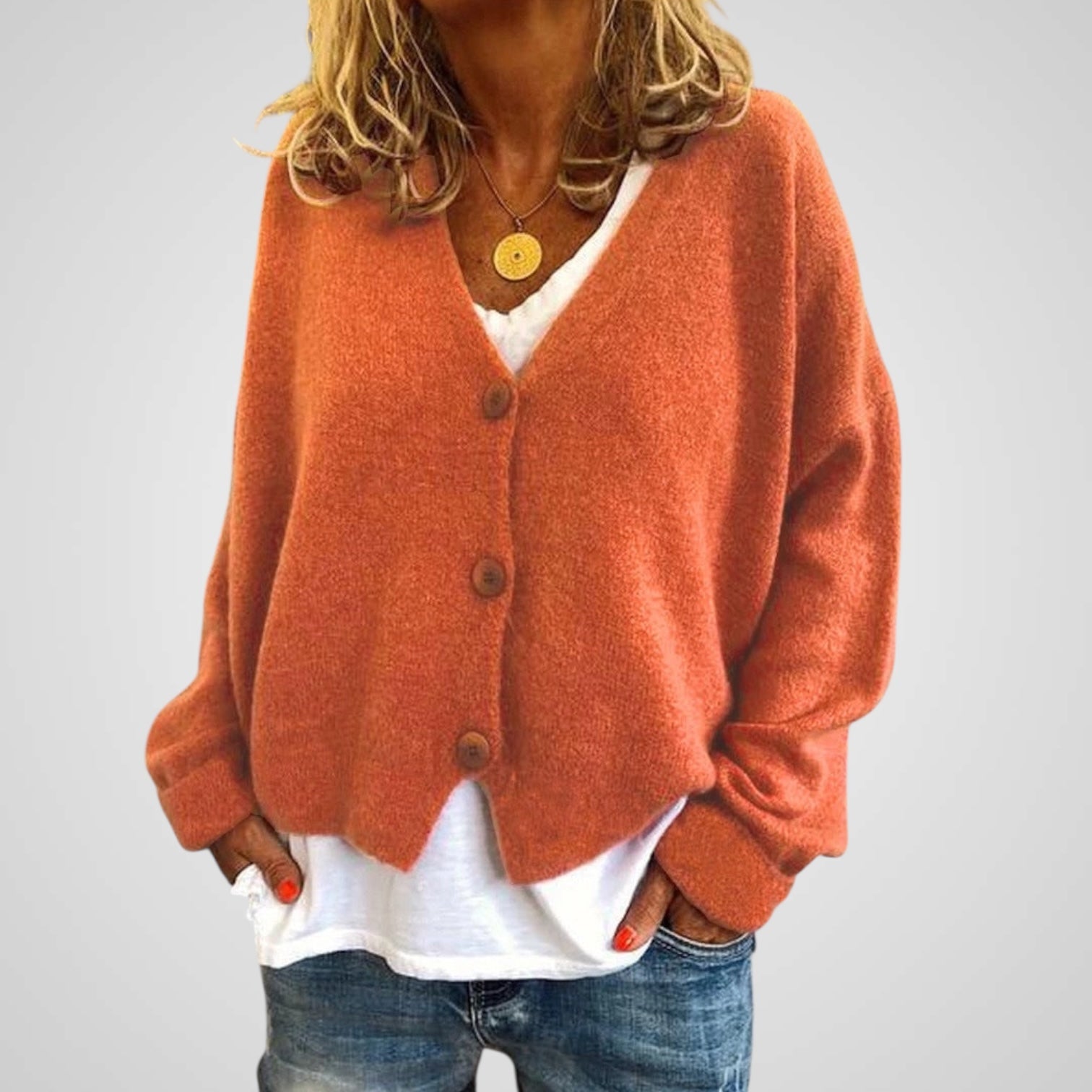 Hope | Women's Cardigan – Soft Knit – Comfortable Fit