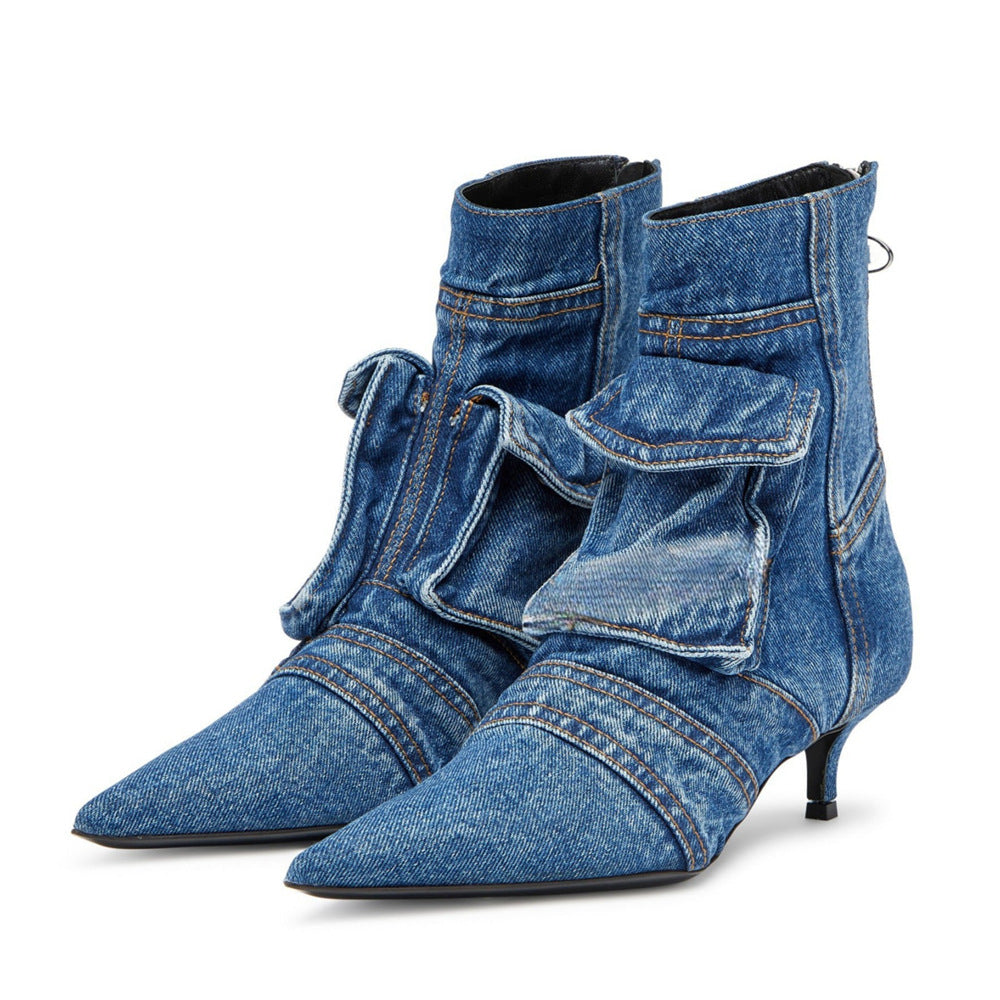 Serena Valenti denim boots