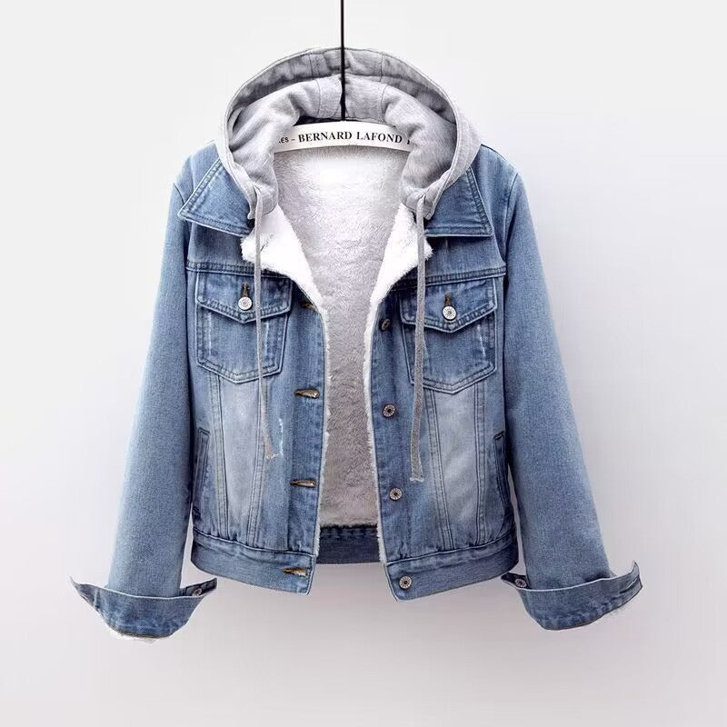 Everly - Sherpa Denim Jacket
