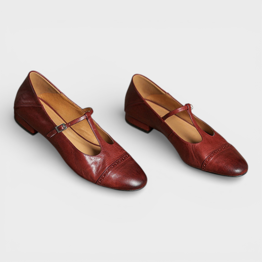 Judea | Genuine Leather Ballerinas
