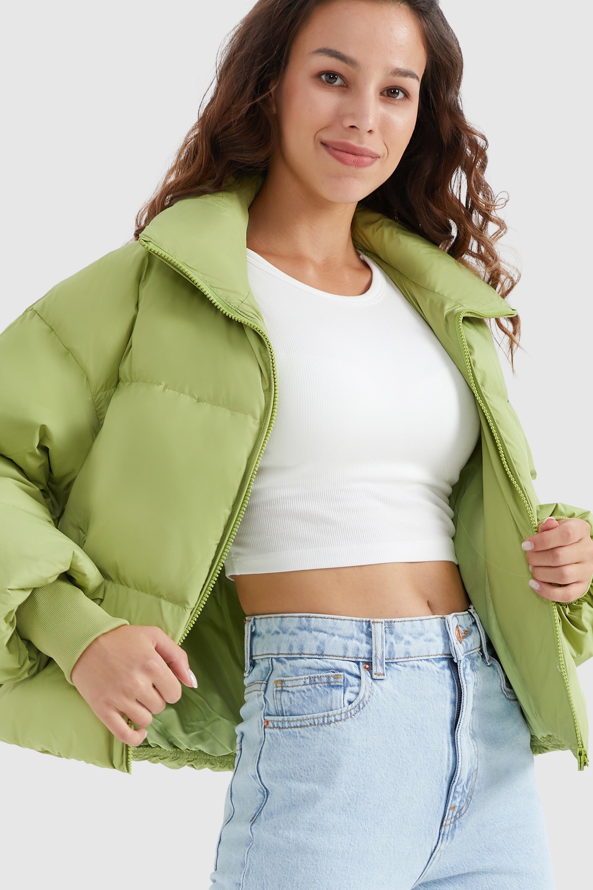 Dela |Classics Short Oversized Down Coat