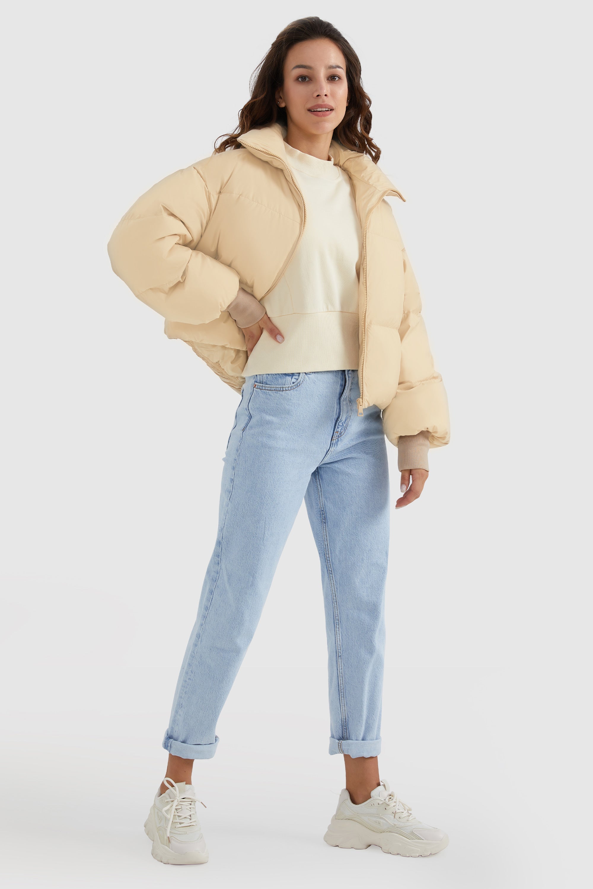 Dela |Classics Short Oversized Down Coat