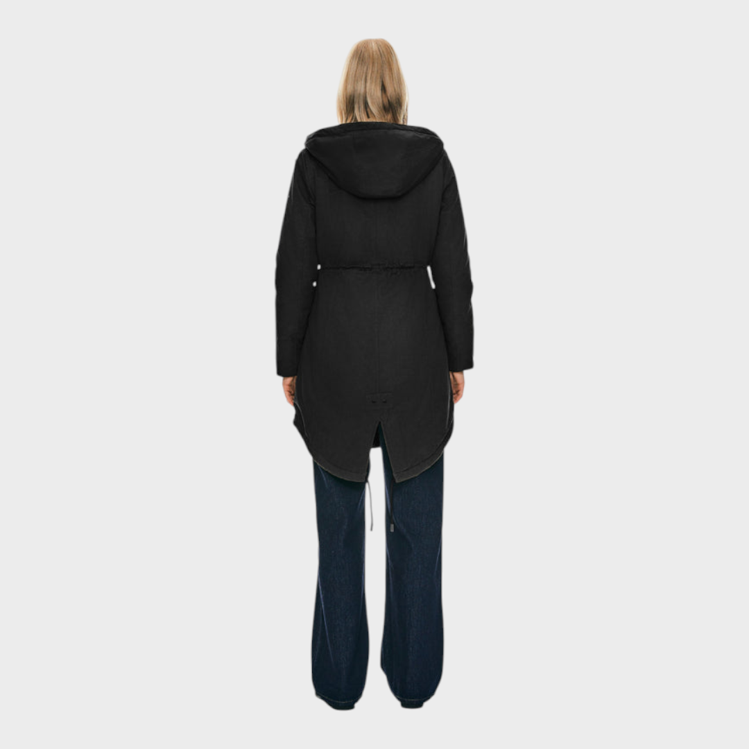 Eilish | Fleece Hooded Parka Jacket with Pockets