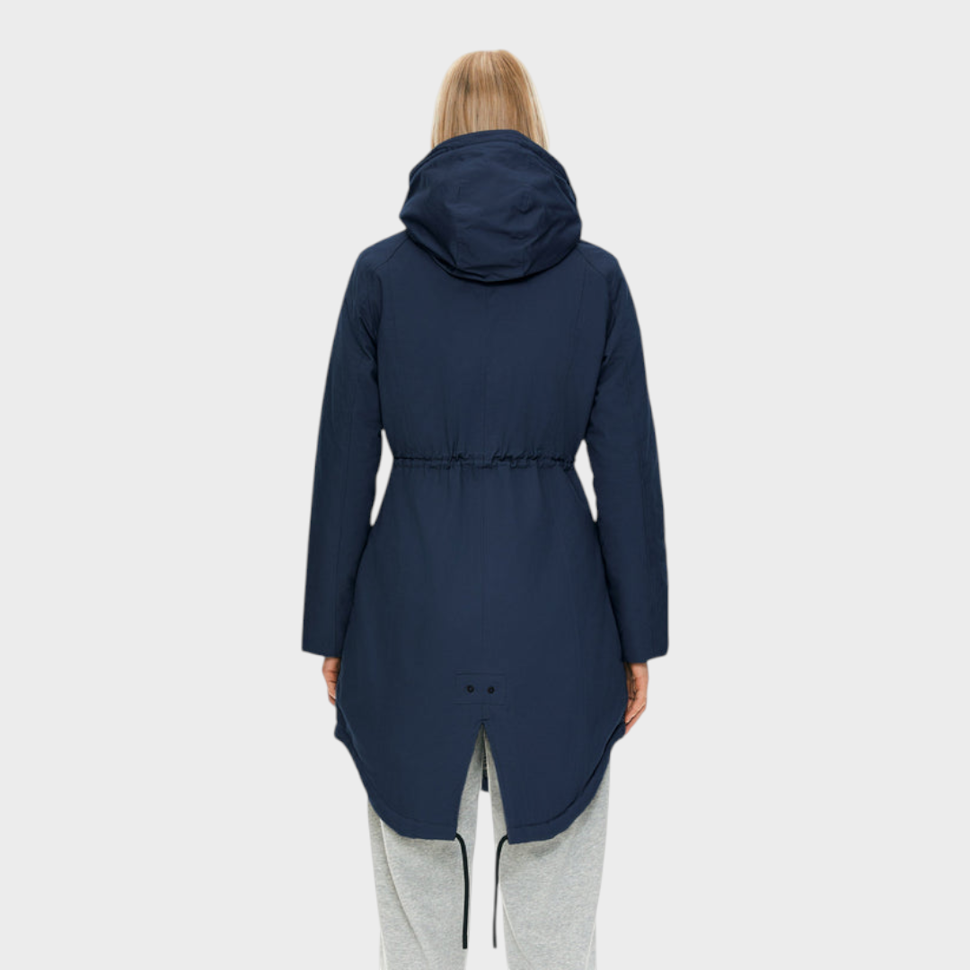 Eilish | Fleece Hooded Parka Jacket with Pockets